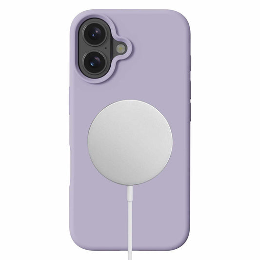 BESPIP161L1 Silicone MagSafe Case iPhone 16 Lavender