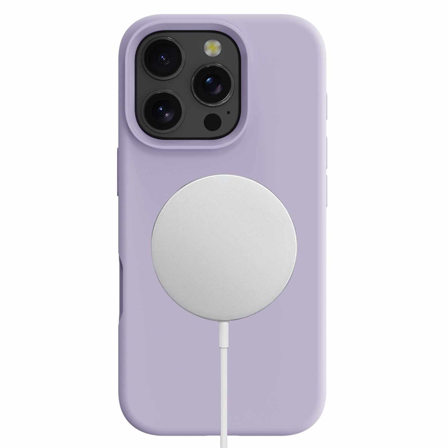 BESPIP161L4 Silicone MagSafe Case iPhone 16 Pro Max Lavender