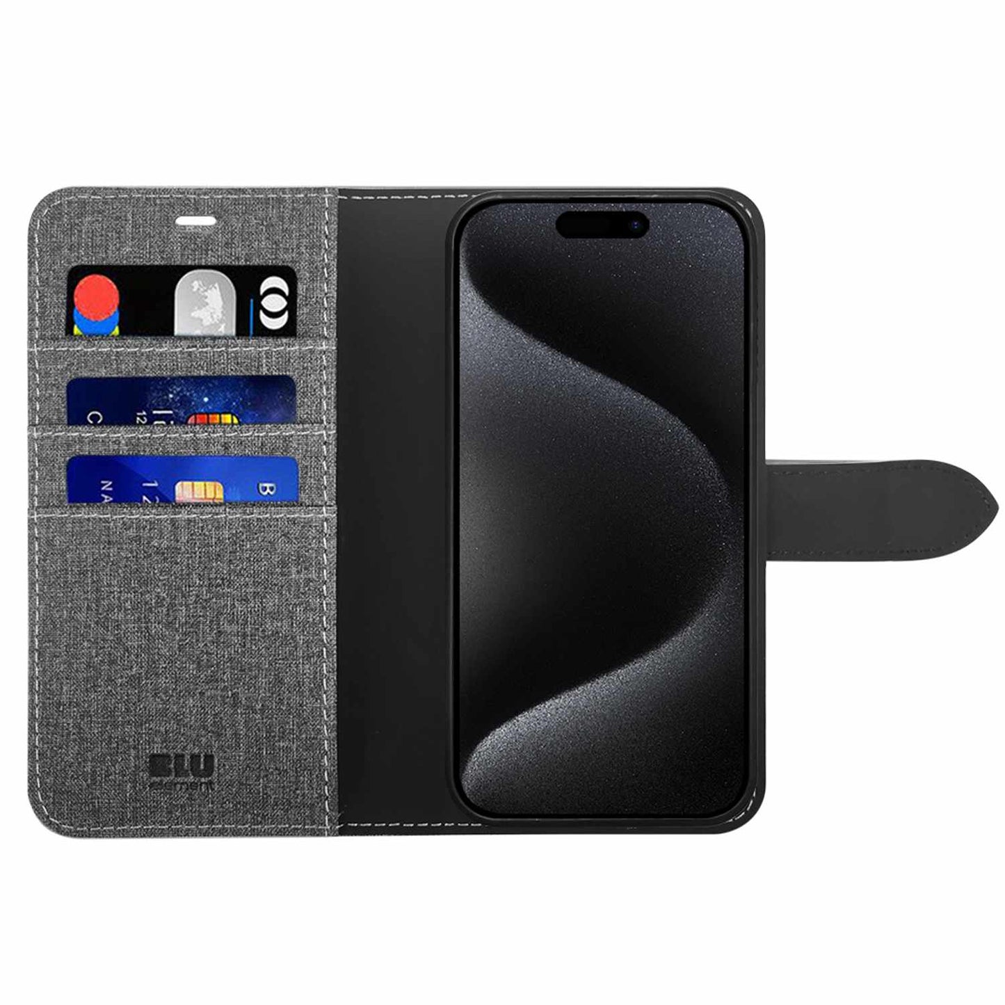 BEF2N116LG2 Folio 2-in-1 Case iPhone 16 Pro Max Grey