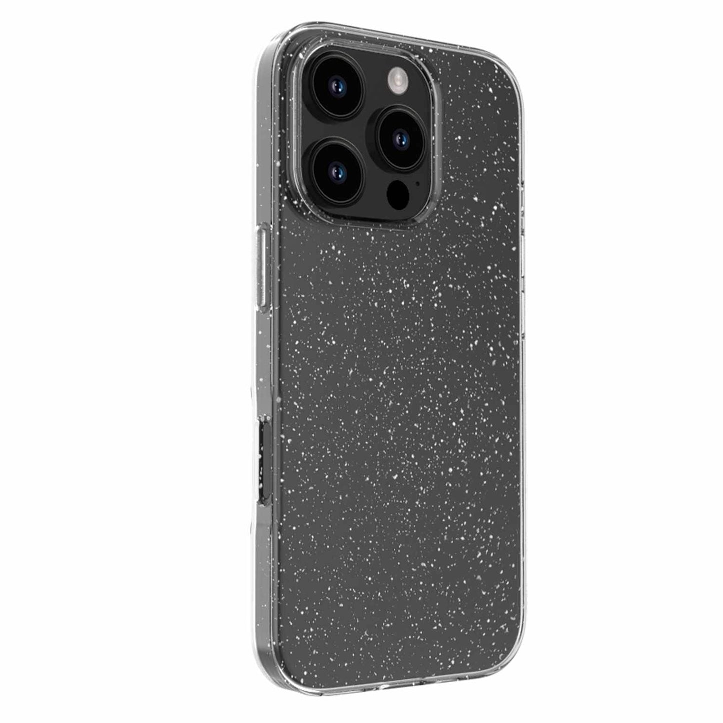 BEGSB161G1 Gel Skin iPhone 16 Pro Max Clear Glitter