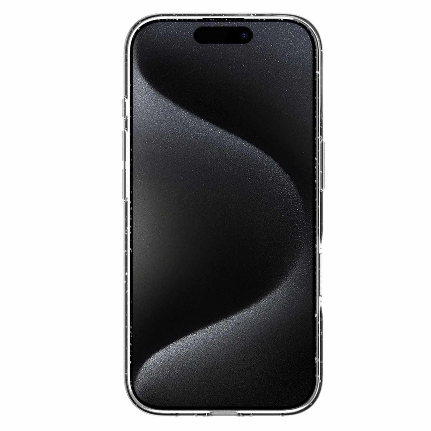 BEGSB161G1 Gel Skin iPhone 16 Pro Max Clear Glitter