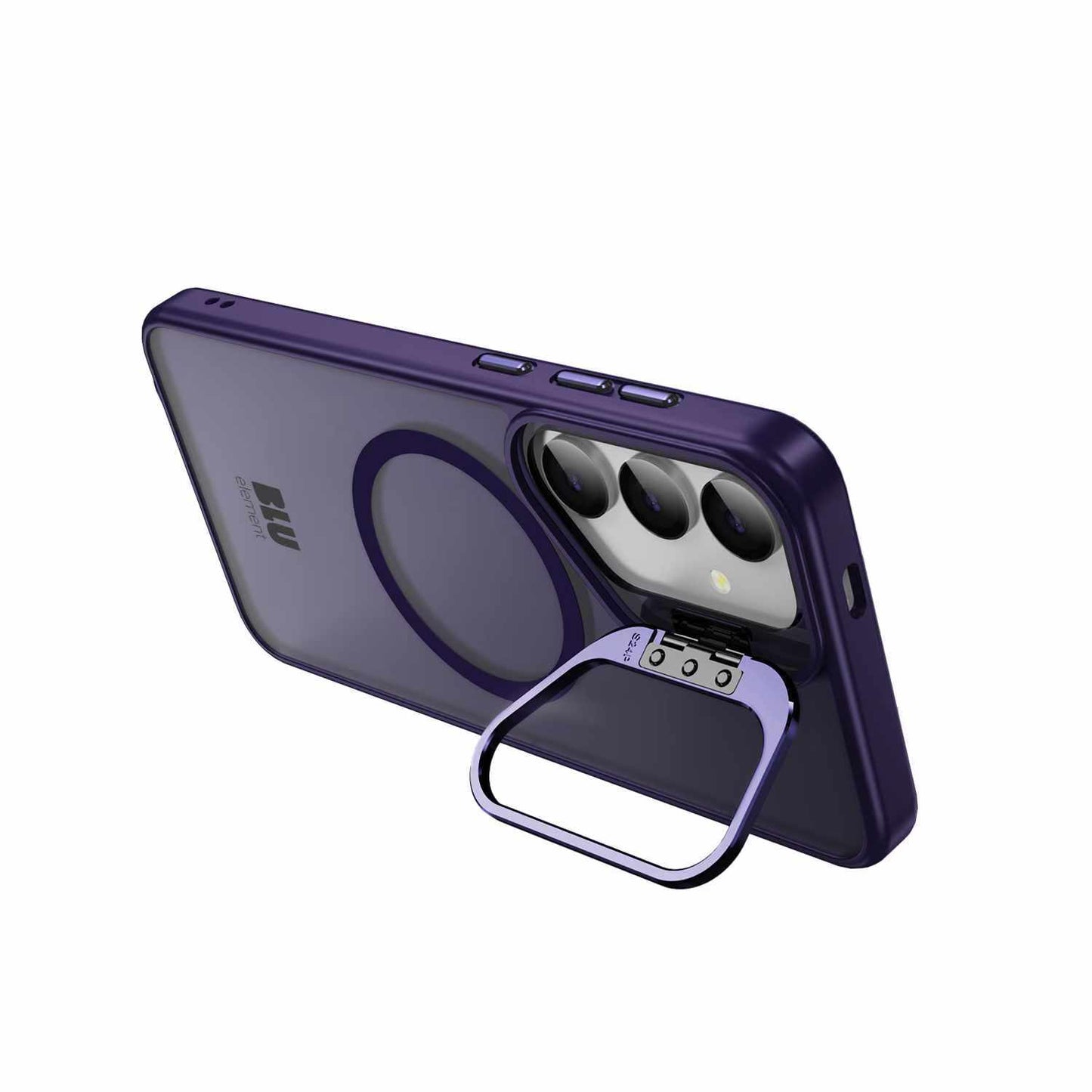 BECKS25DV1 Chromatic Kick w/Magnets Case Galaxy S25/S24 Deep Violet