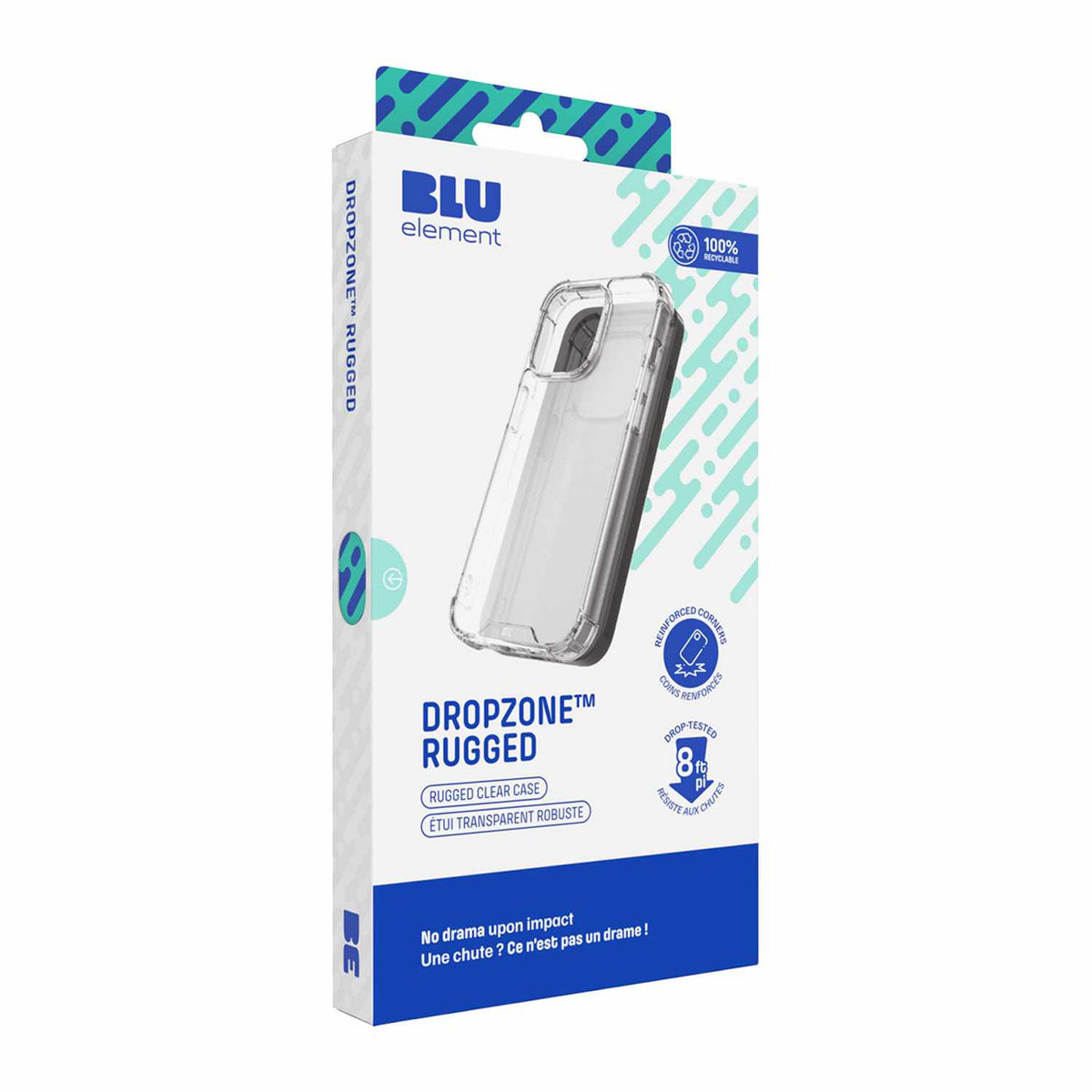 BEDZIPSE Dropzone Rugged MagSafe Case iPhone 17e/16e Clear