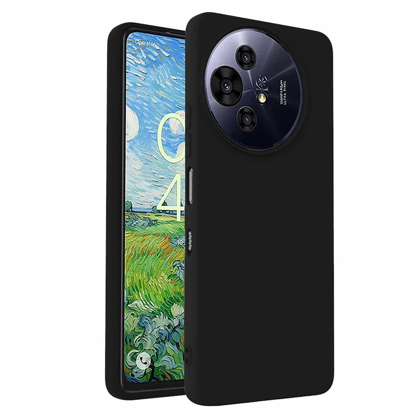 Gel Skin Case Black for TCL 60 XE NXTPAPER 5G
