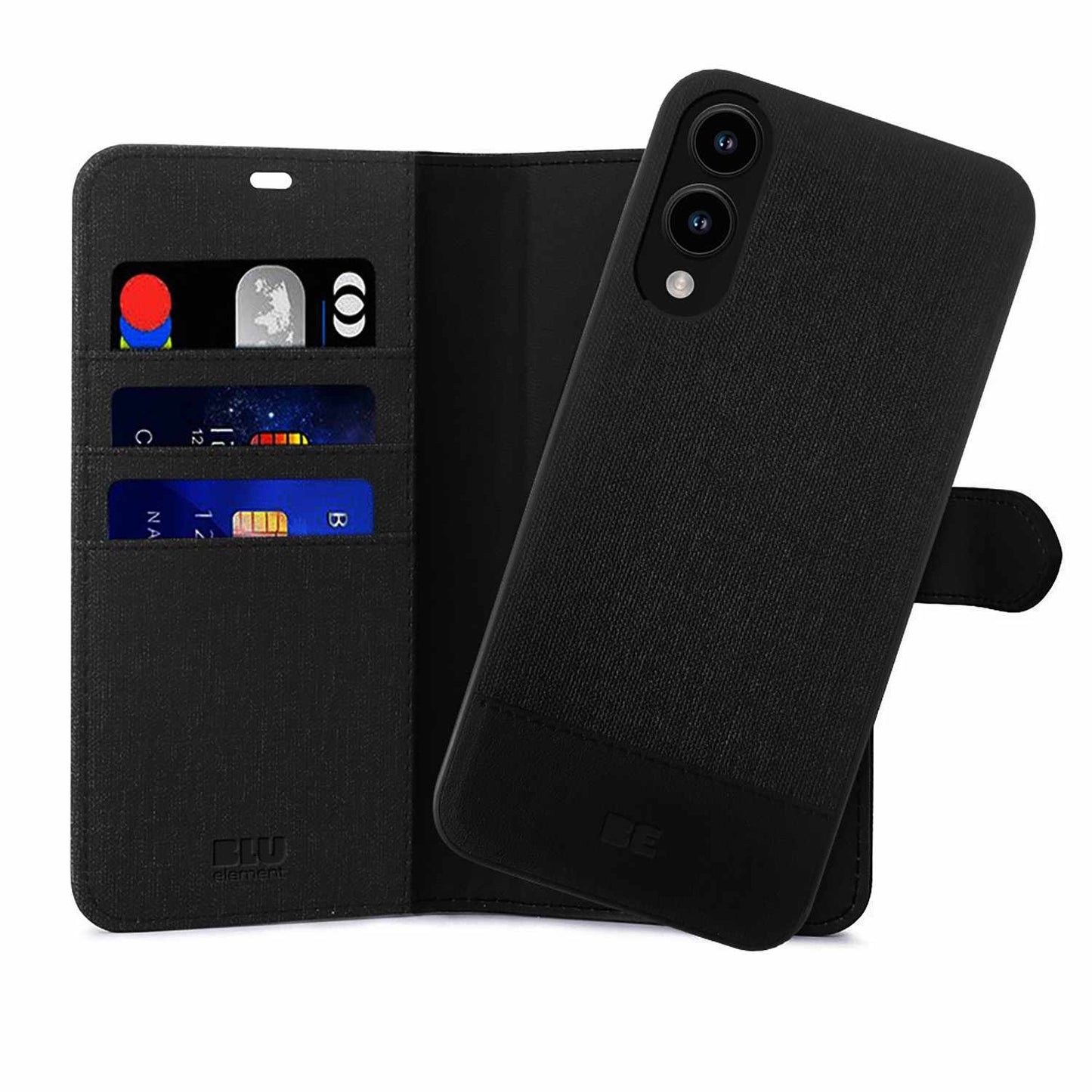 BESEDGE2 Folio 2-in-1 Case Galaxy S25 Edge Black