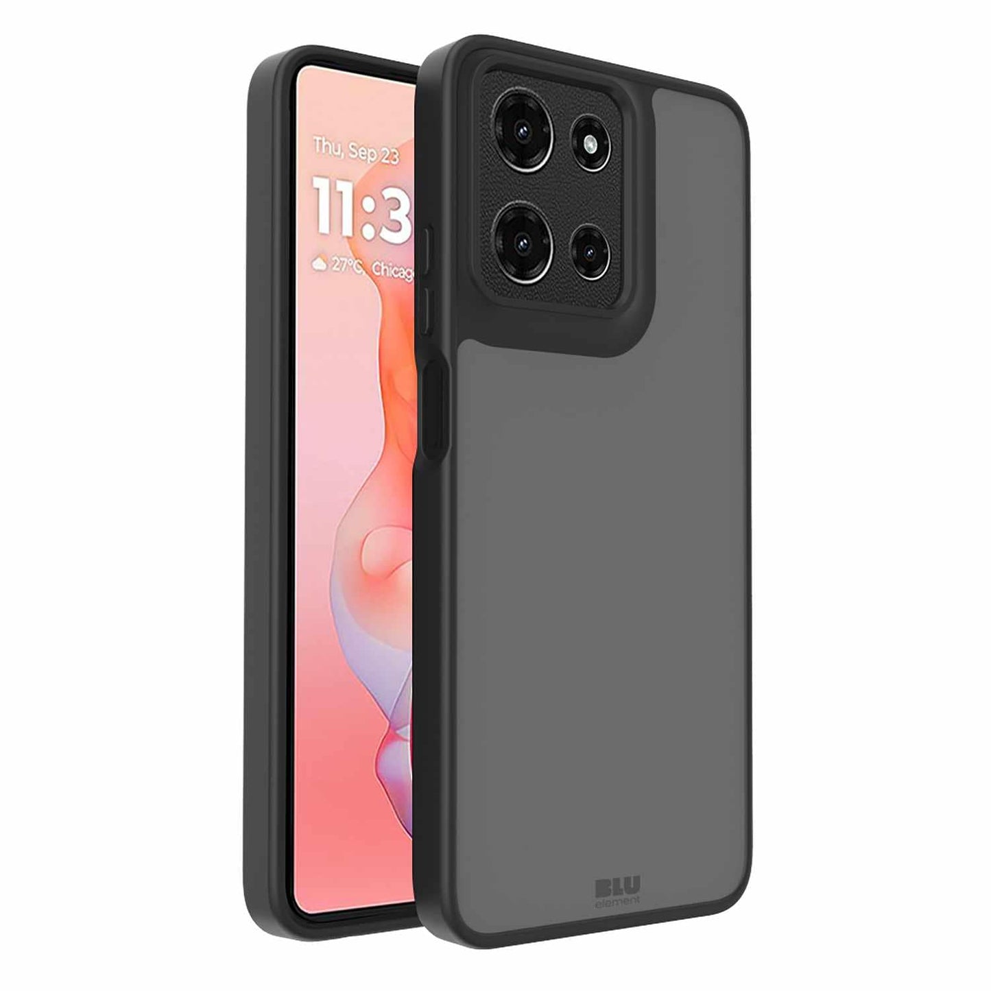 Chromatic Cloud Case Black for Moto G 5G 2025