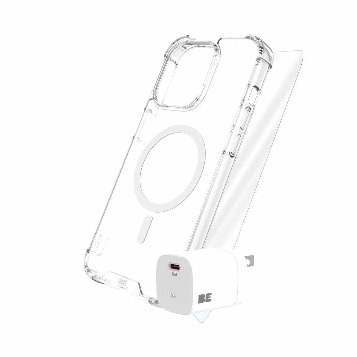 BETPBMIP1611 Total Protection MagSafe Bundle with 30W Charger iPhone 16