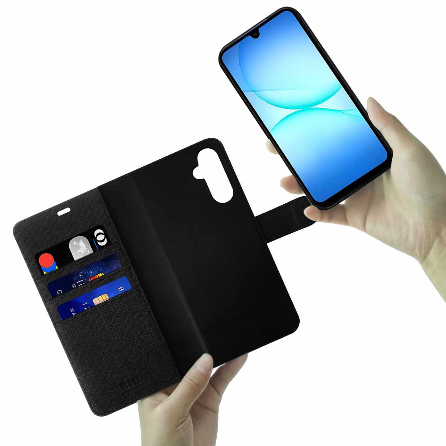 BEF2I1GA17BL Folio 2-in-1 Case Galaxy A17 5G Black