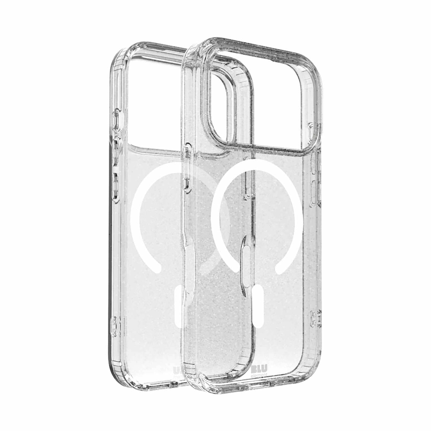 BEDZRMG17G3 DropZone Rugged MagSafe Case iPhone 17 Pro Clear Glitter