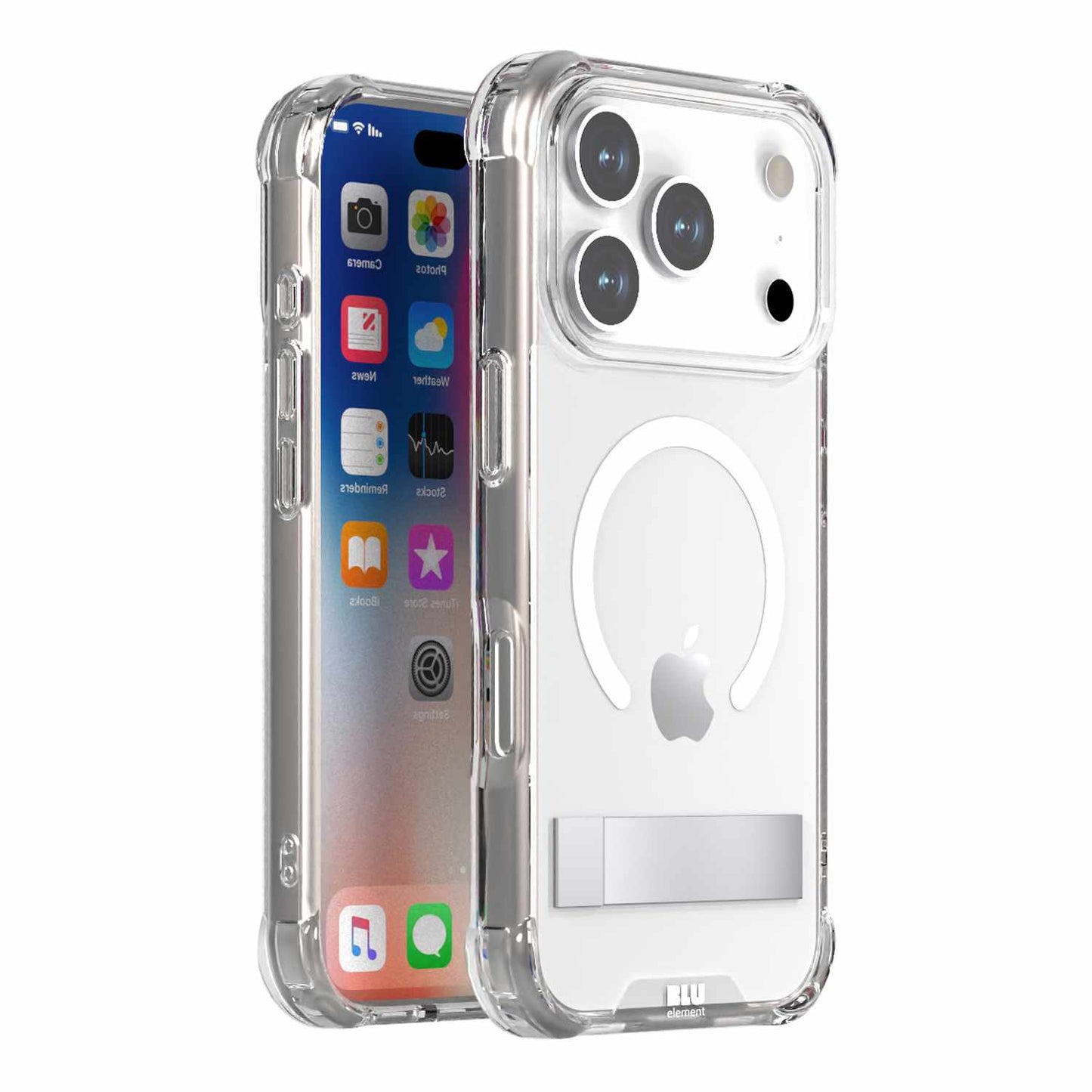 BEDZMG17K3 DropZone Rugged MagSafe Case w/Kickstand iPhone 17 Pro Clear