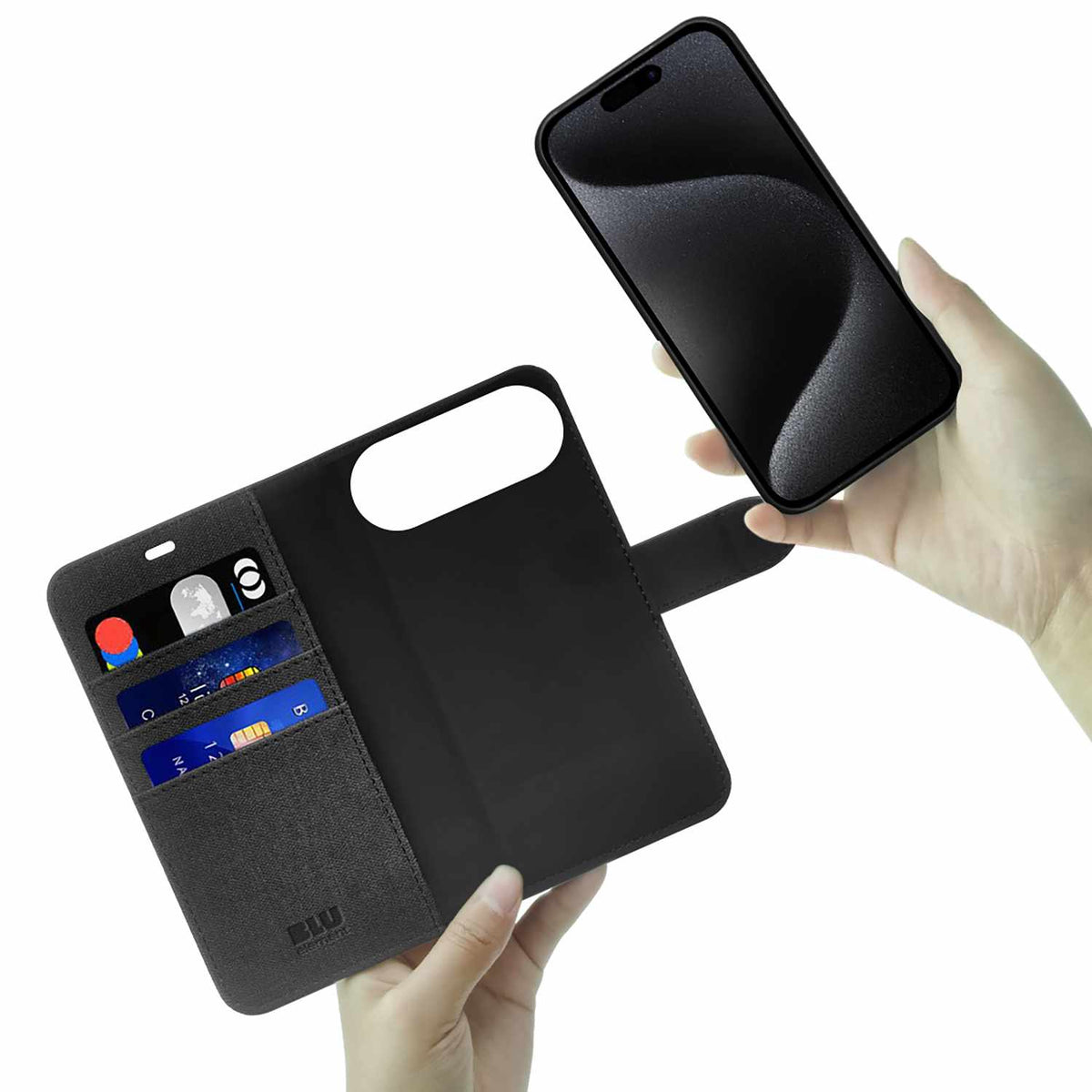 BEFMS17B4 Folio 2-in-1 MagSafe Case iPhone Air Black