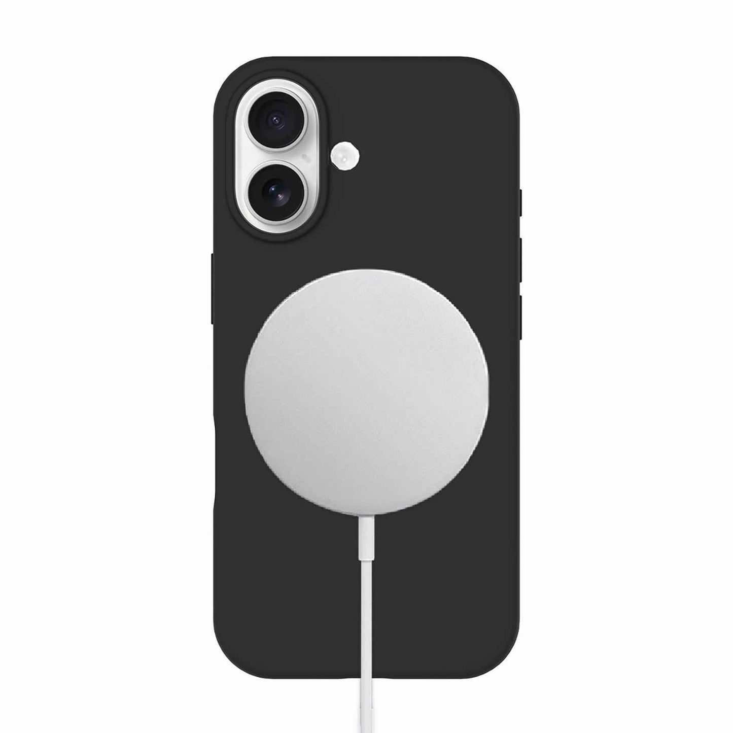 BESMG173 Silicone MagSafe Case iPhone 17 Black