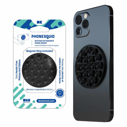 BERMSPSB25 Round MagSafe Phonesquid Black