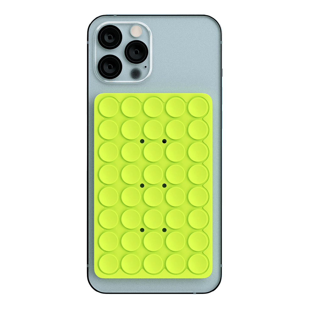 PhoneSquid Suction Cup Phone Mount Appcessories and Gadgets Blu Element Lime Green