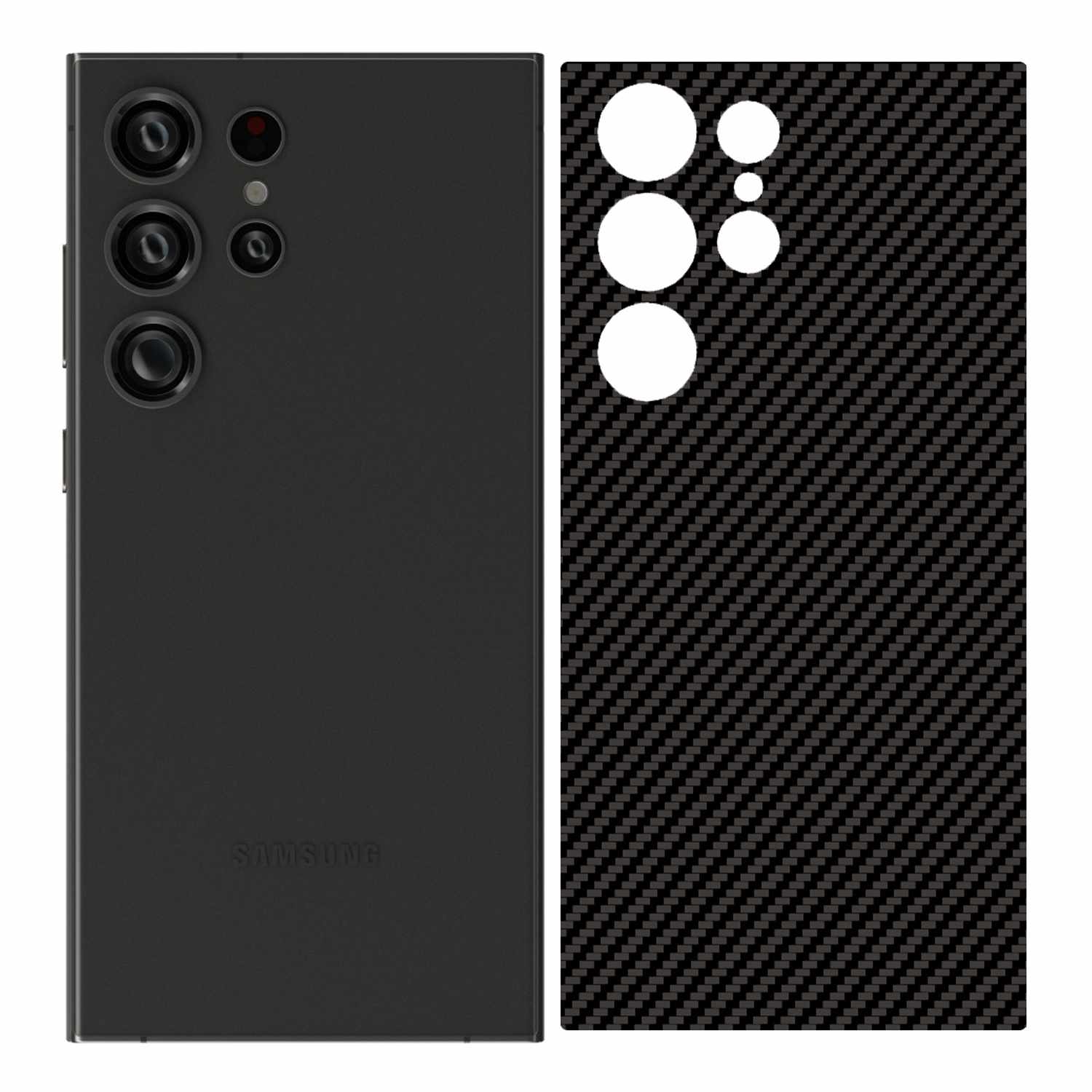 Carbon Fiber Skin for Galaxy S24 Ultra (FREE WITH SIGN-UP) Displays Blu Element