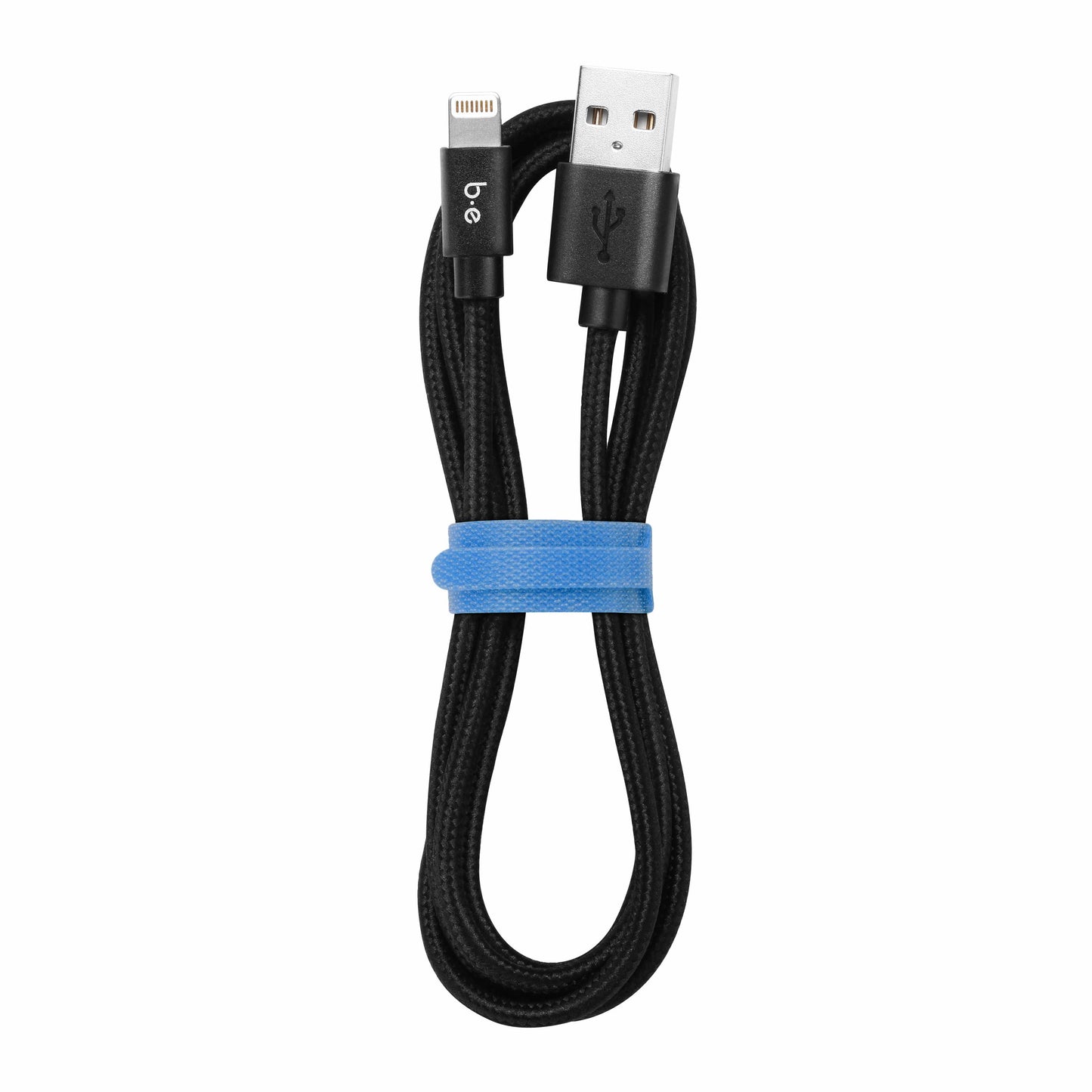 Braided Charge/Sync Lightning to USB-A Cable 6ft Black