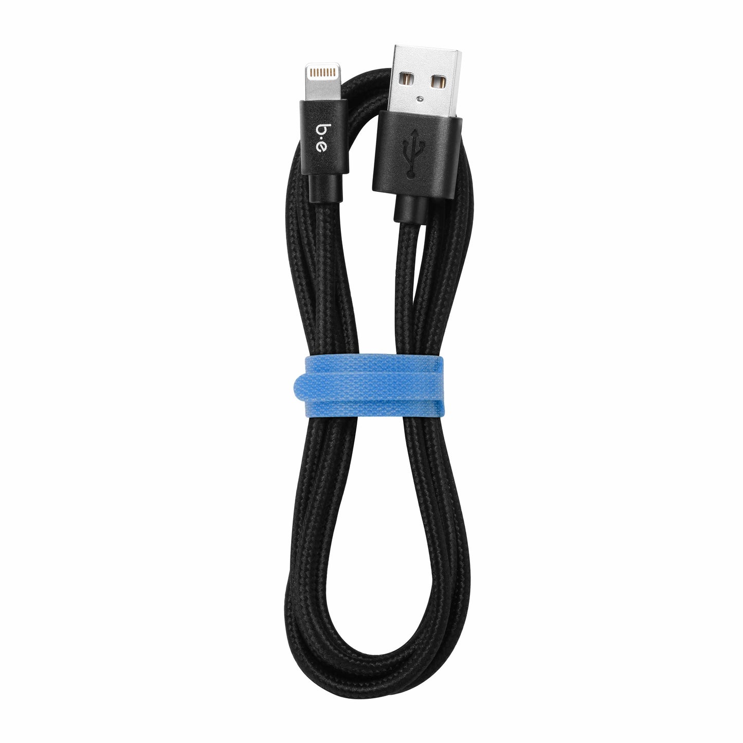 B6MFIBK Braided Charge/Sync Lightning to USB-A Cable 6ft Black