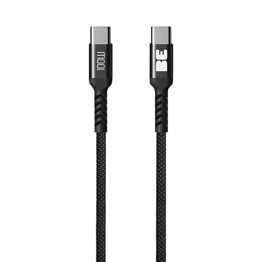BEC2C6FTB SpeedCharge Premium Braided Cable USB-C to USB-C 6ft 100W Black