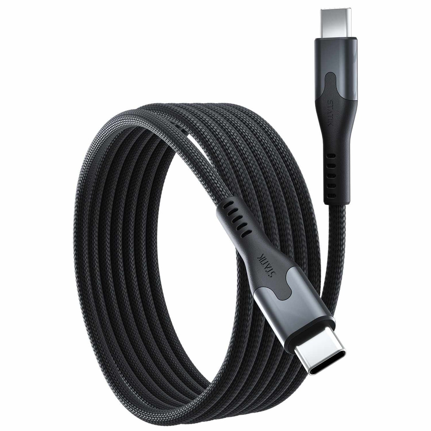 BEMGC2C6FTB SelfCoil Magnetic Cable USB-C to USB-C 6ft Black