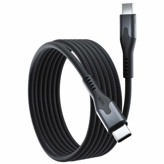BEMGC2C6FTB SelfCoil Magnetic Cable USB-C to USB-C 6ft 100W Black
