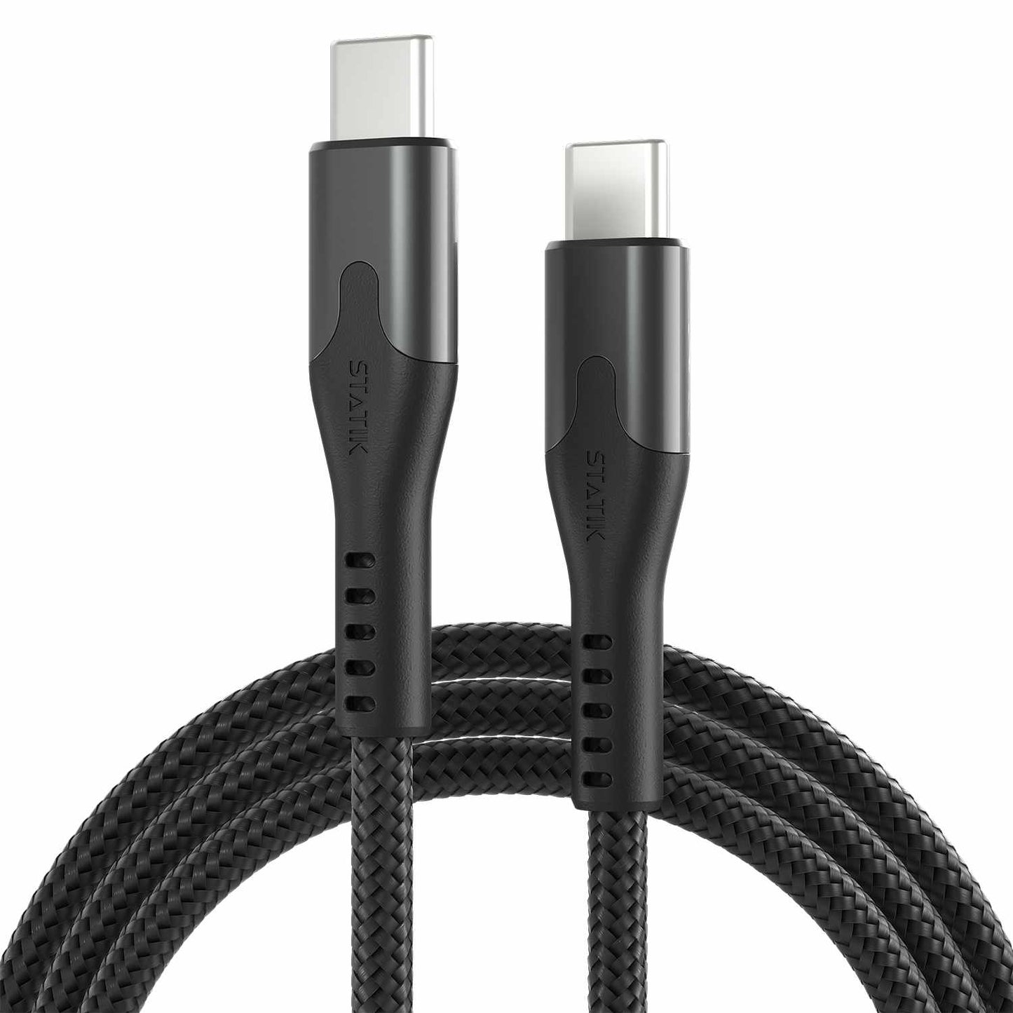 BEMGC2C6FTB SelfCoil Magnetic Cable USB-C to USB-C 6ft 100W Black