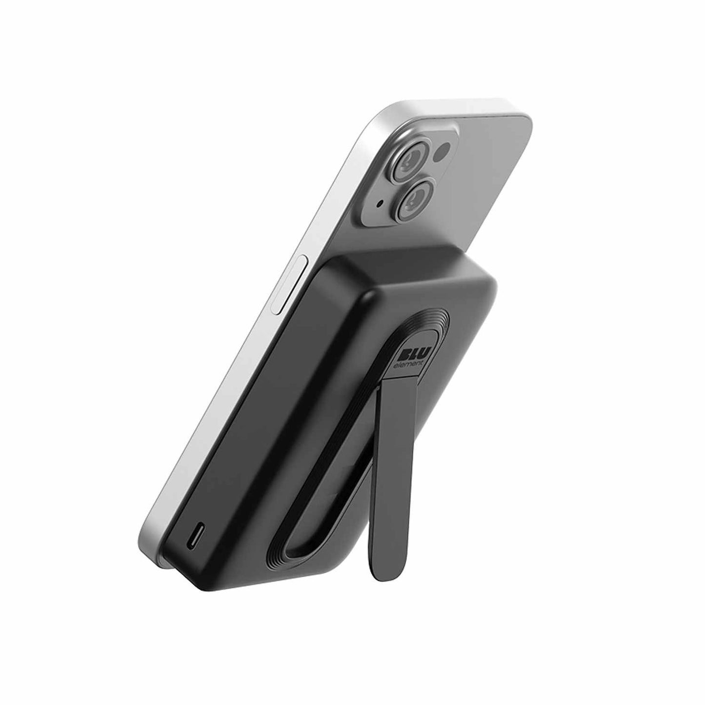 BEPBQi210KBK Qi2 SLIM Wireless Power Bank with Kickstand 10K Black