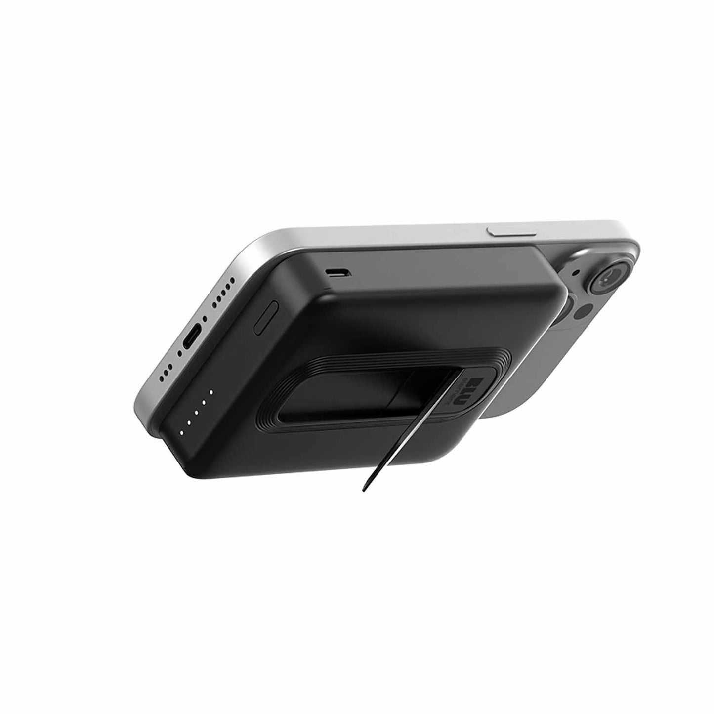 BEPBQi210KBK Qi2 SLIM Wireless Power Bank with Kickstand 10K Black