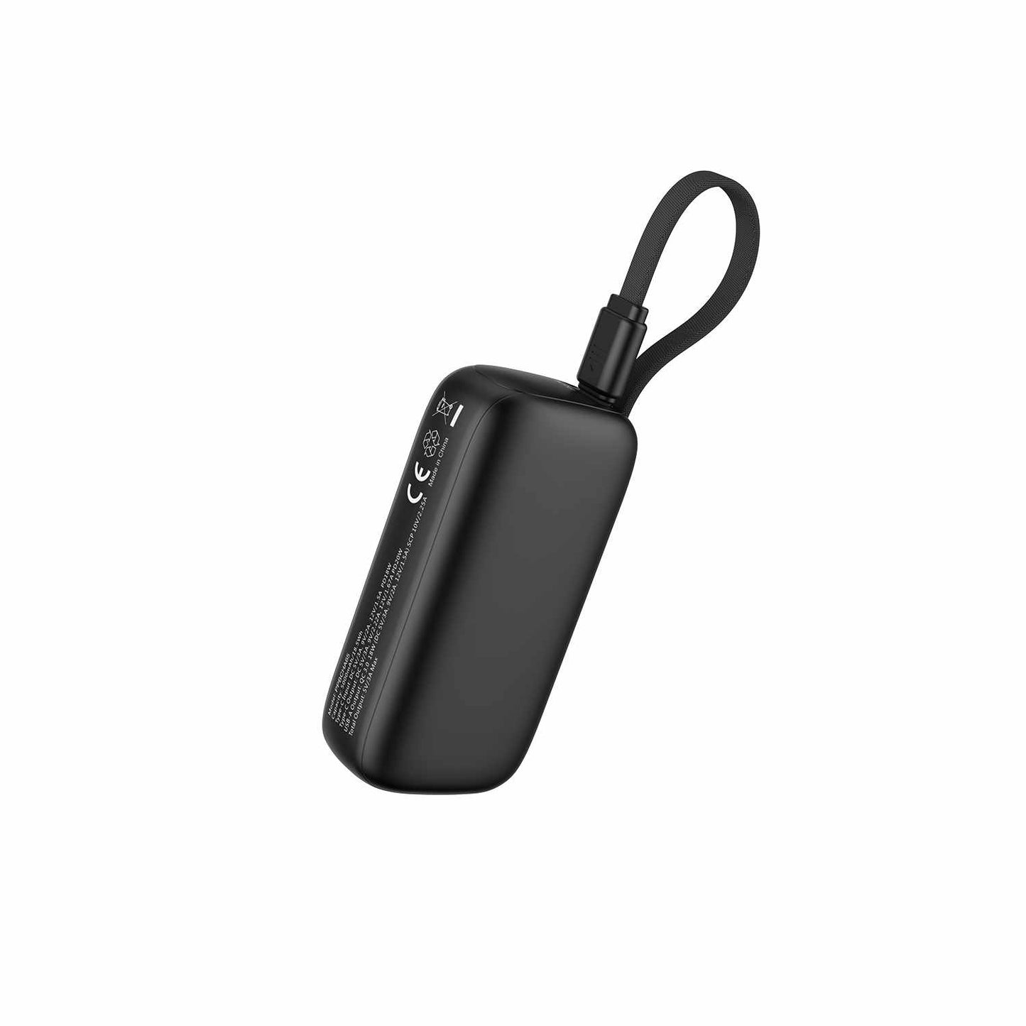 BEPB5KBK1 PowerFlex 5KPD 20W Power Bank w/Built-In USB-C Cable