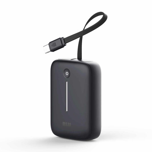 BEPB10KBK1 PowerFlex 10KPD 20W Power Bank w/Built-In USB-C Cable