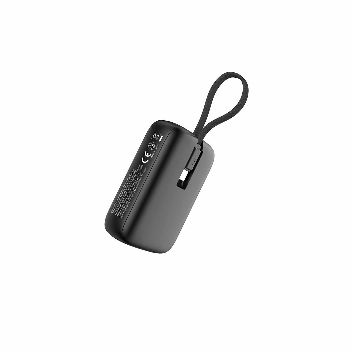 BEPB10KBK1 PowerFlex 10KPD 20W Power Bank w/Built-In USB-C Cable