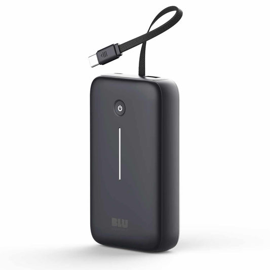 BEPB20KBK1 PowerFlex 20KPD 30W Power Bank w/Built-In USB-C Cable