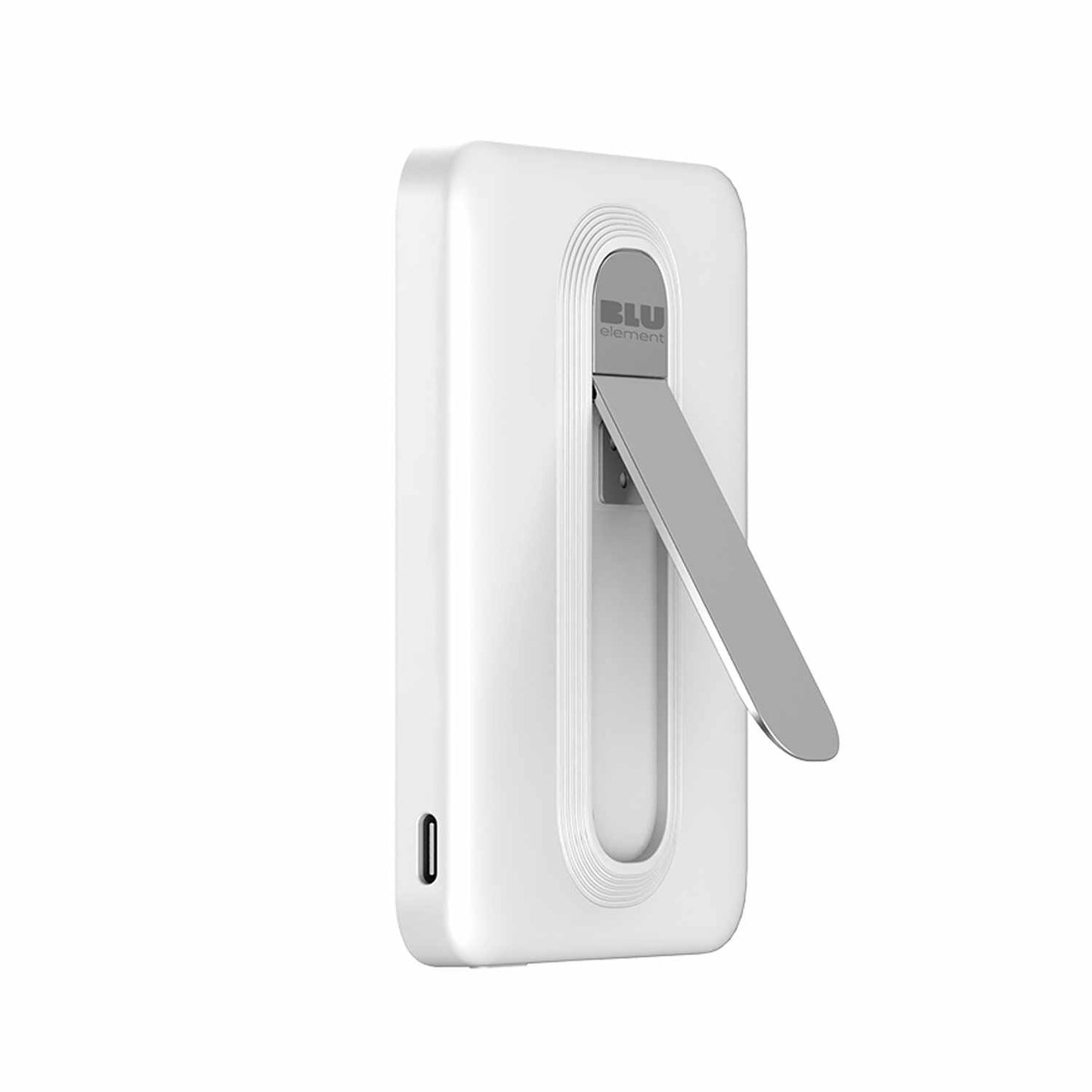 BEPBQi25KWH Qi2 SLIM Wireless Power Bank with Kickstand 5K White