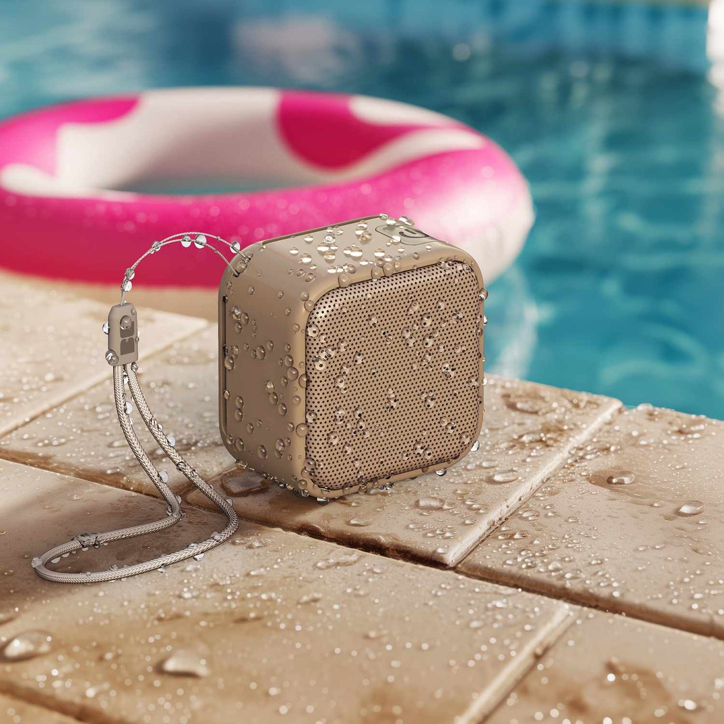 BEMGSPSD Groove Magnetic Mini Speaker Sand