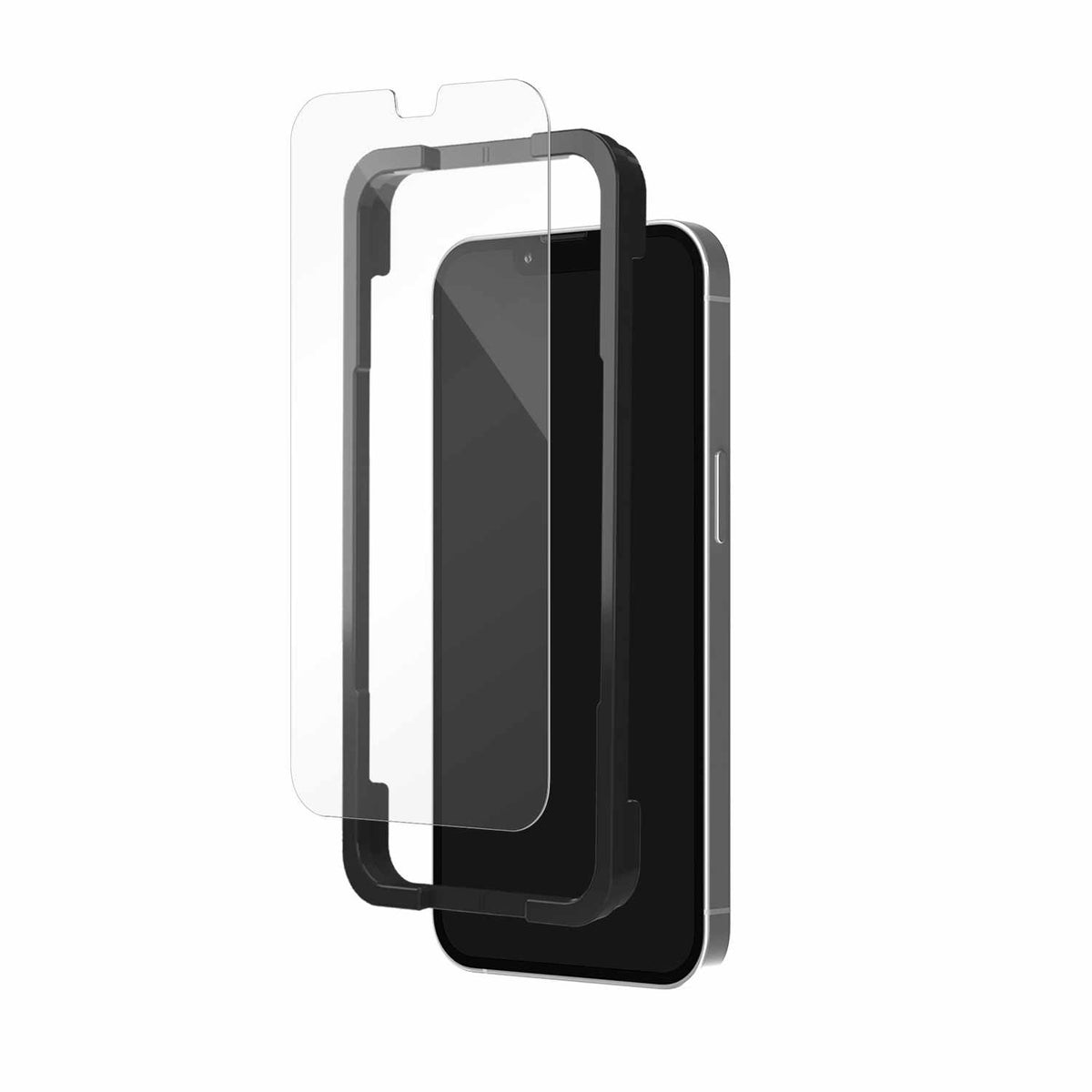 BETGIP2161 Tempered Glass w/Installation Kit iPhone 17e/16e/14/13/13 Pro/12/12 Pro