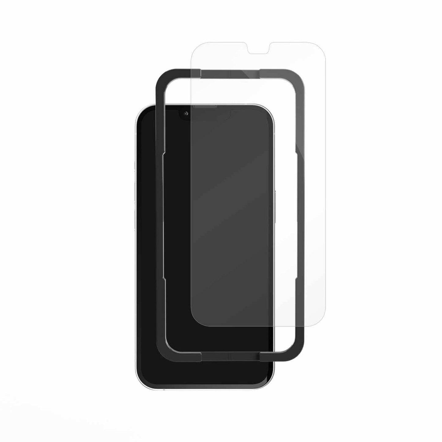 BETGIP2161 Tempered Glass w/Installation Kit iPhone 17e/16e/14/13/13 Pro/12/12 Pro