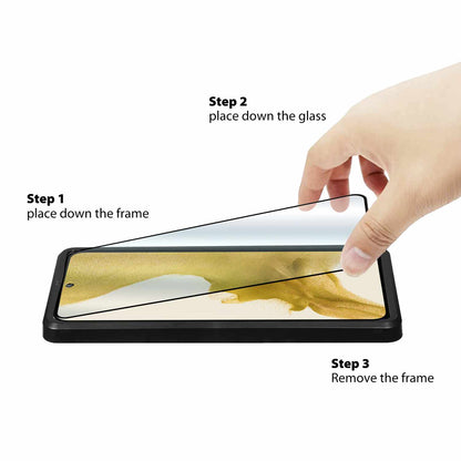 3D Curved Glass Screen Protector with Installation Kit for Samsung Galaxy S22