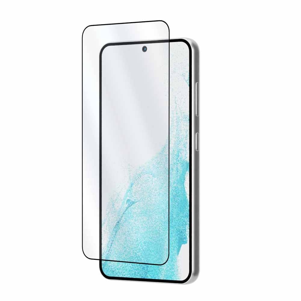 Premium Tempered Glass Screen Protector Fingerprint Compatible Includes Installation Kit for Samsung Galaxy S23 Screen Protectors Blu Element 