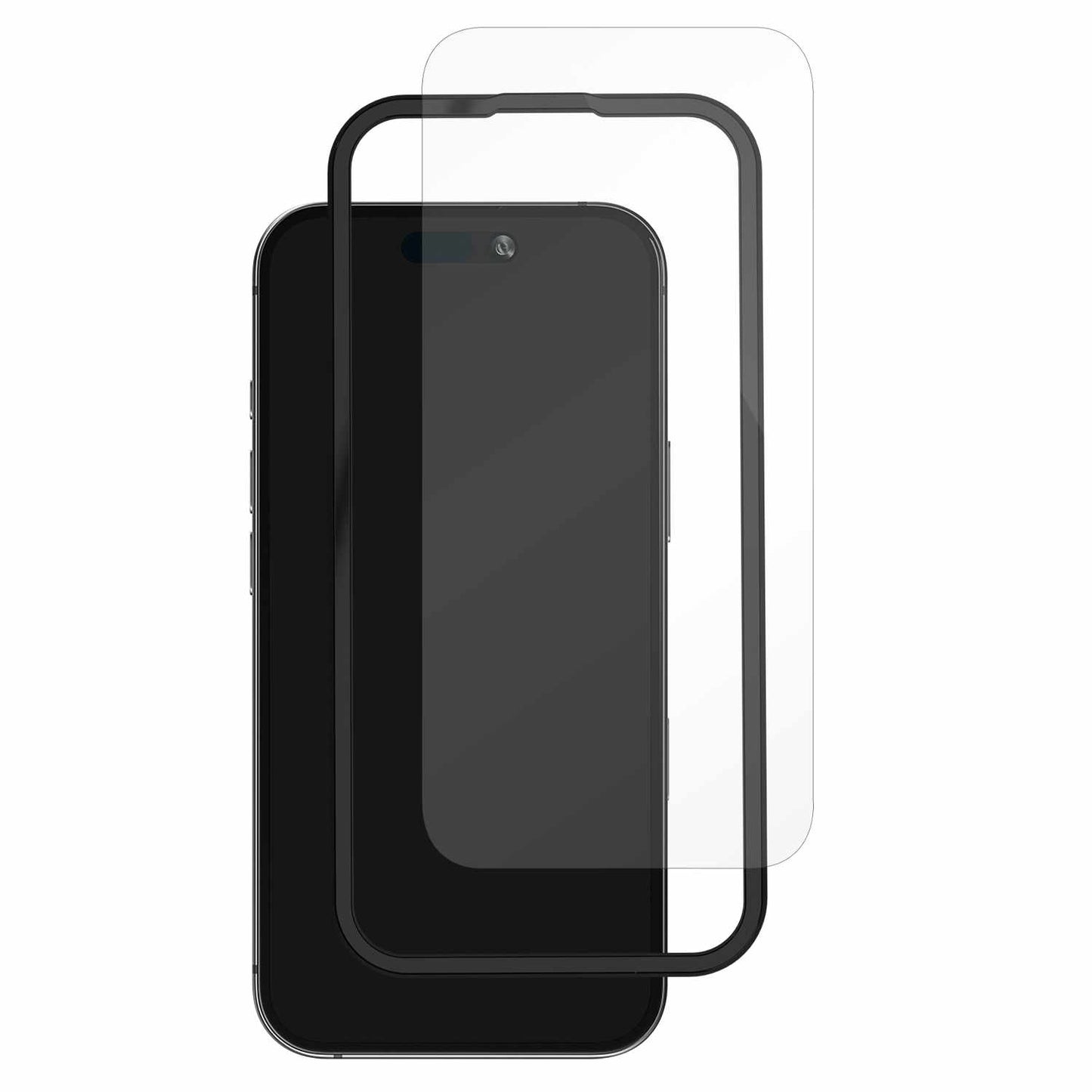BETGIKIP16 Tempered Glass Screen Protector with Installation Kit iPhone 16/15