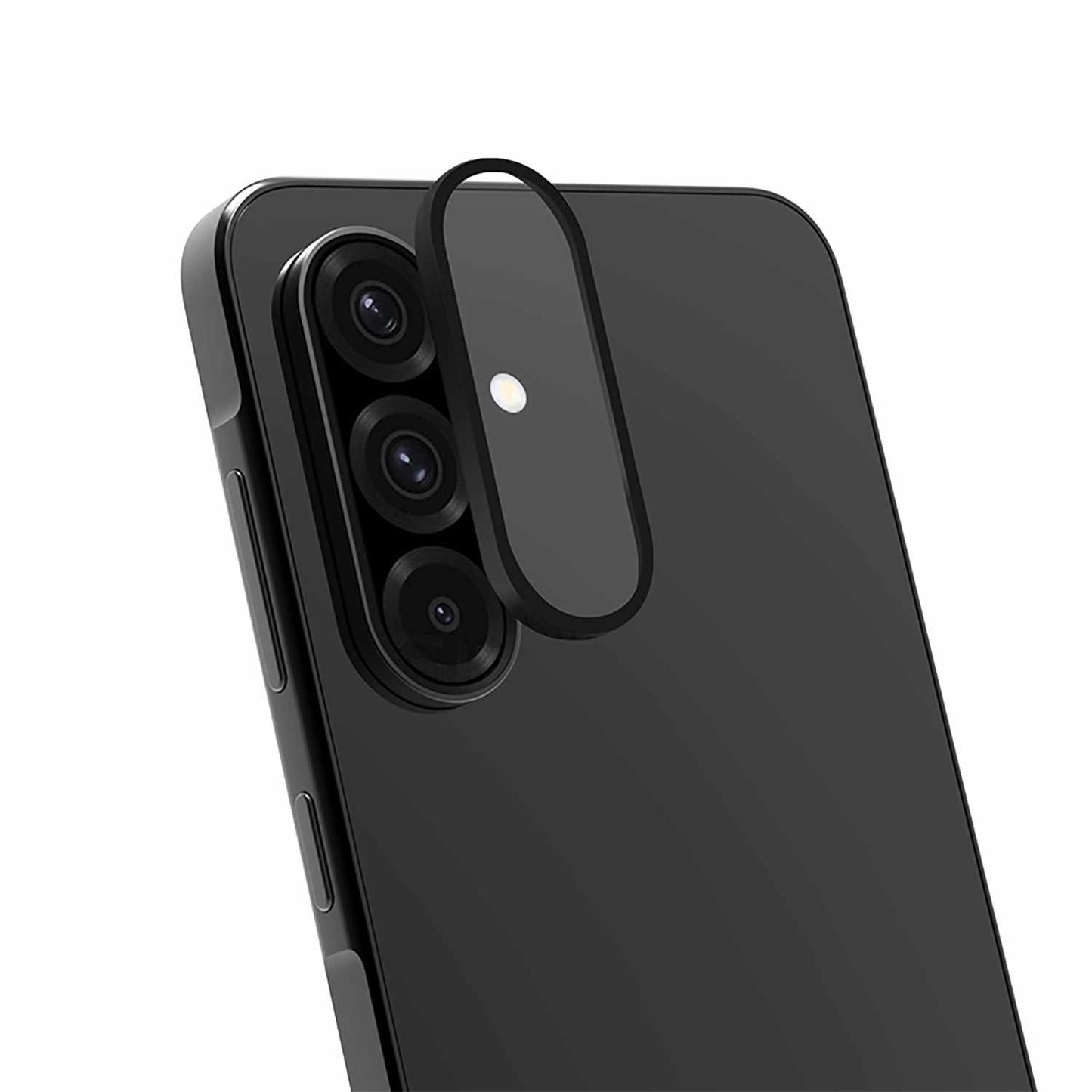 BELPGA36 Full Cover Aluminum Lens Protector Galaxy A36 5G/A56 5G Black