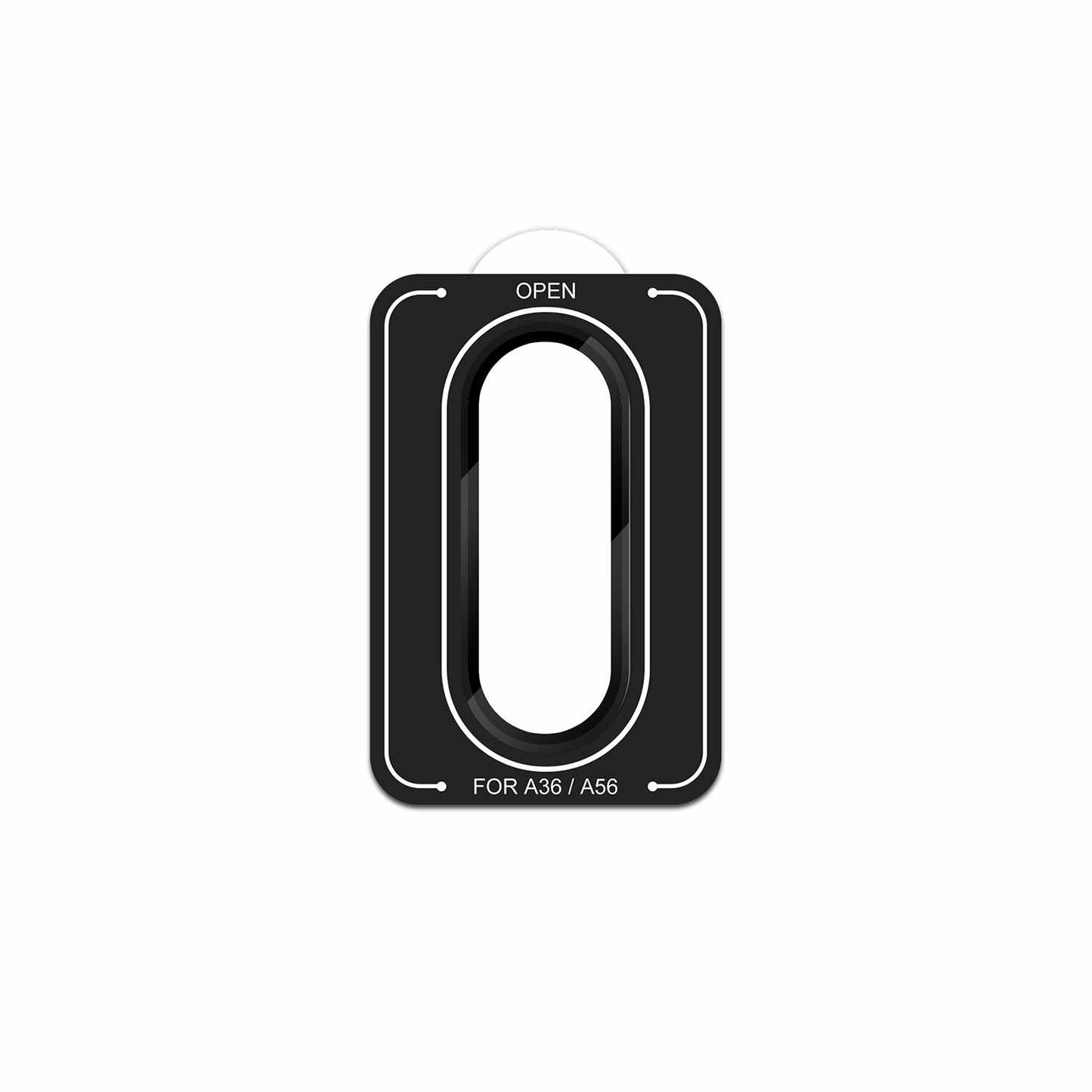 BELPGA36 Full Cover Aluminum Lens Protector Galaxy A36 5G/A56 5G Black