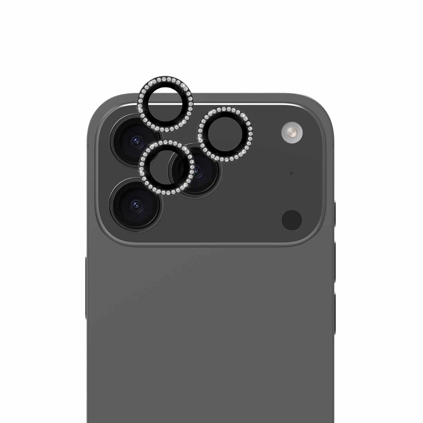 BELPDIP17P17PM Diamond 1 by 1 Lens Protector iPhone 17 Pro/17 Pro Max Grey
