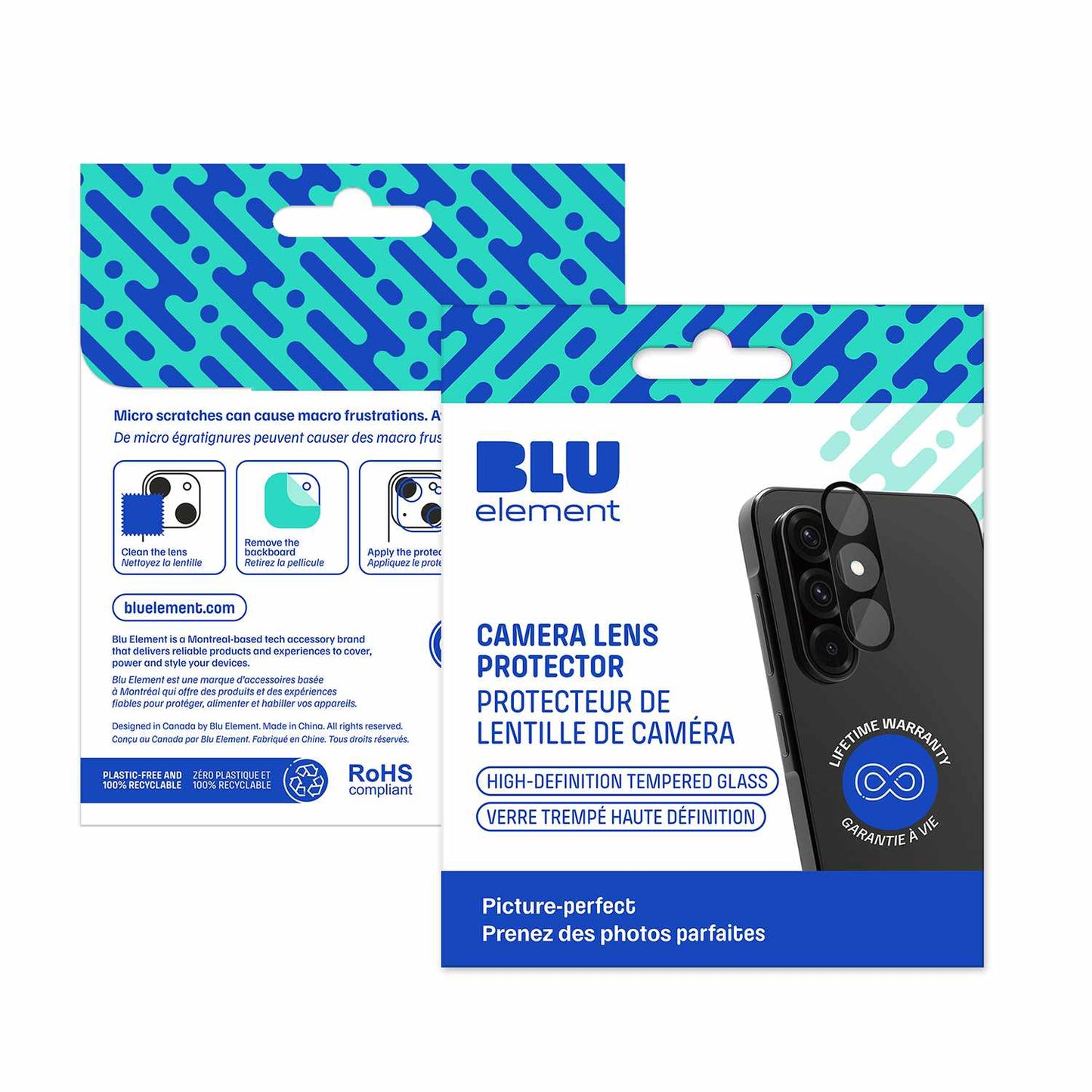 BELPGA5737 Full Cover Lens Protector Galaxy A57 5G/A37 5G Black