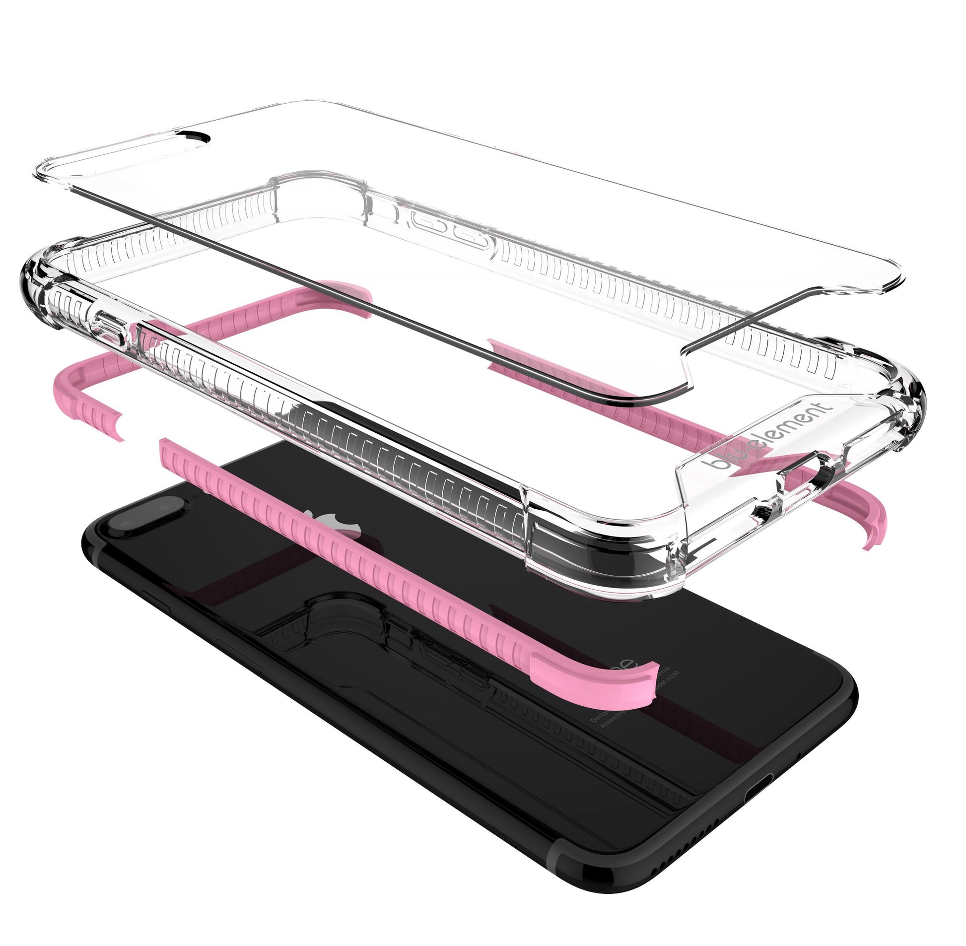 DropZone Rugged Case Pink for iPhone 8 Plus/7 Plus/6S Plus/6 Plus