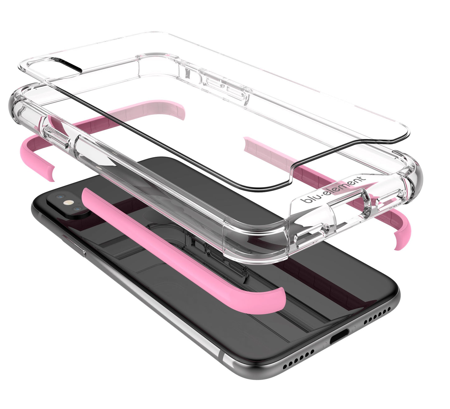DropZone Rugged Case Pink for iPhone XS/X