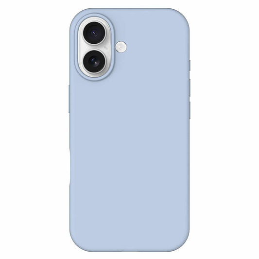BESMG174 Silicone MagSafe Case iPhone 17 Pastel Blue