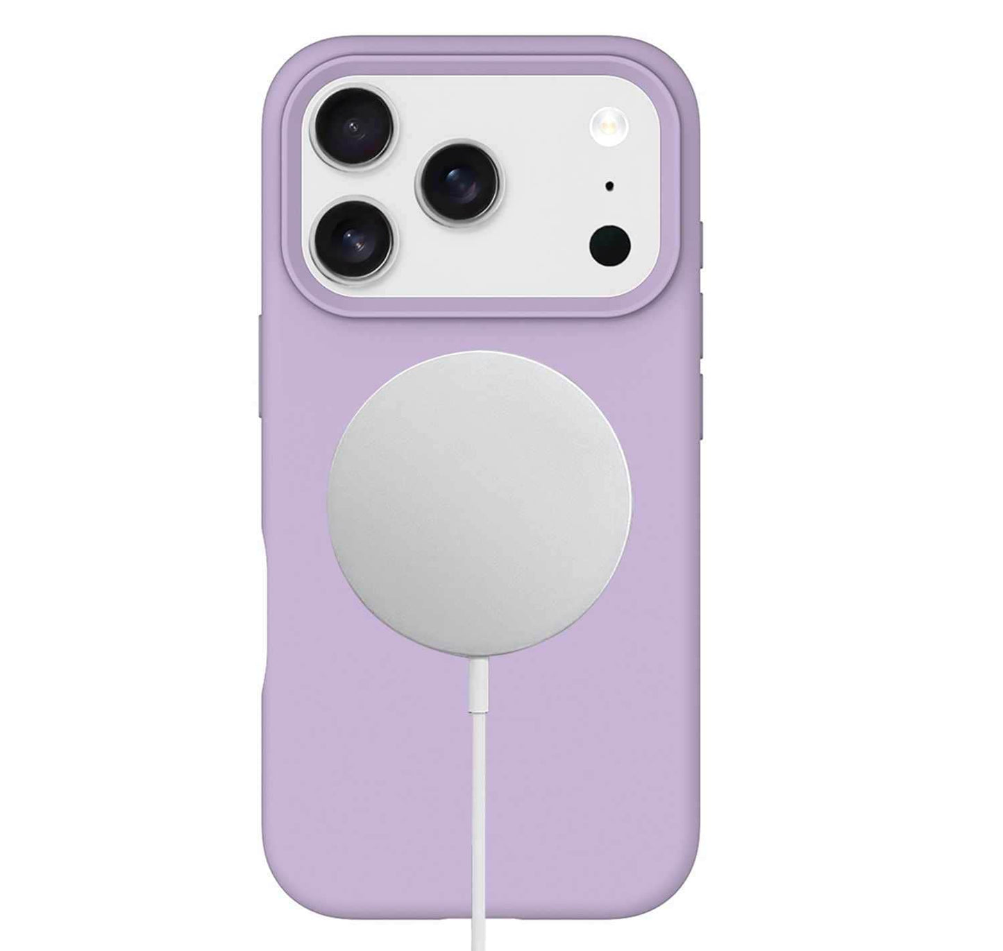 BESMG17PR2 Silicone MagSafe Case iPhone 17 Pro Lavender