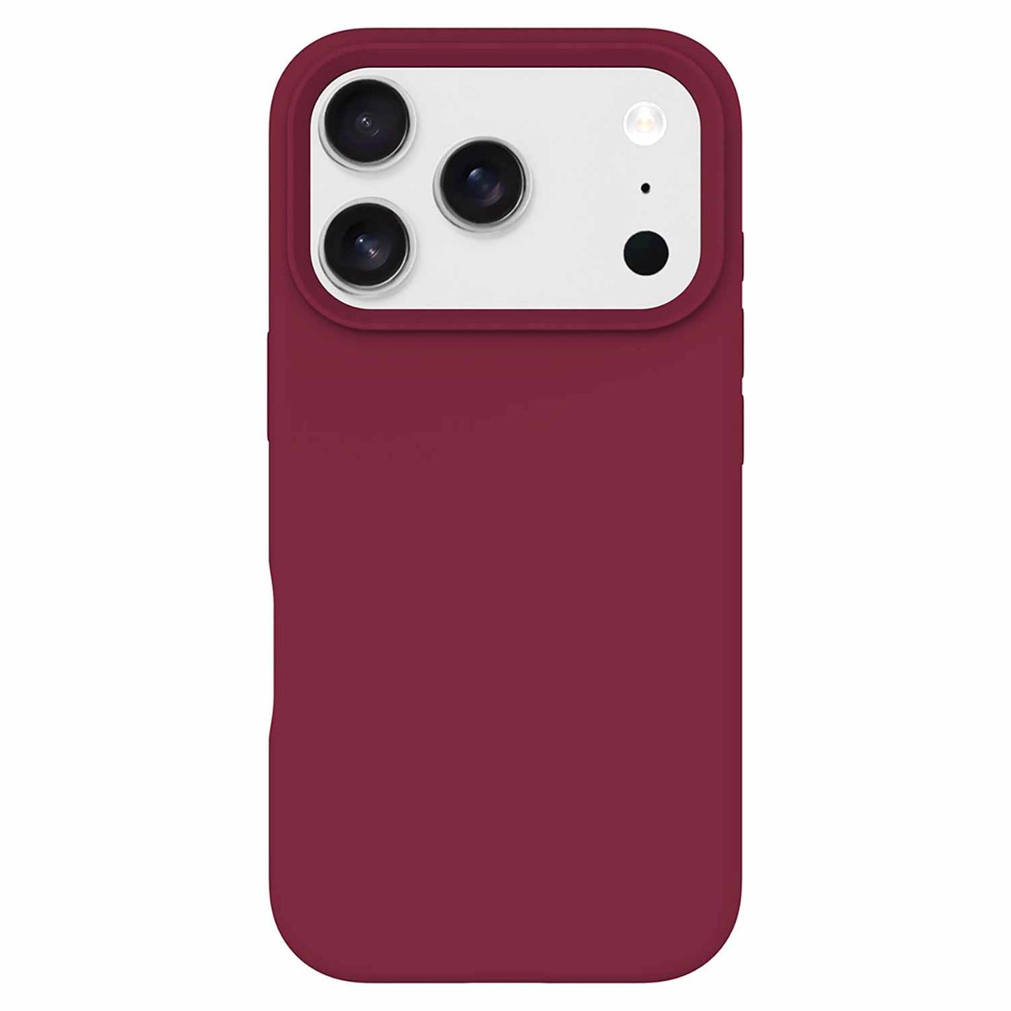 BESMG17PRM5 Silicone MagSafe Case iPhone 17 Pro Max Cranberry