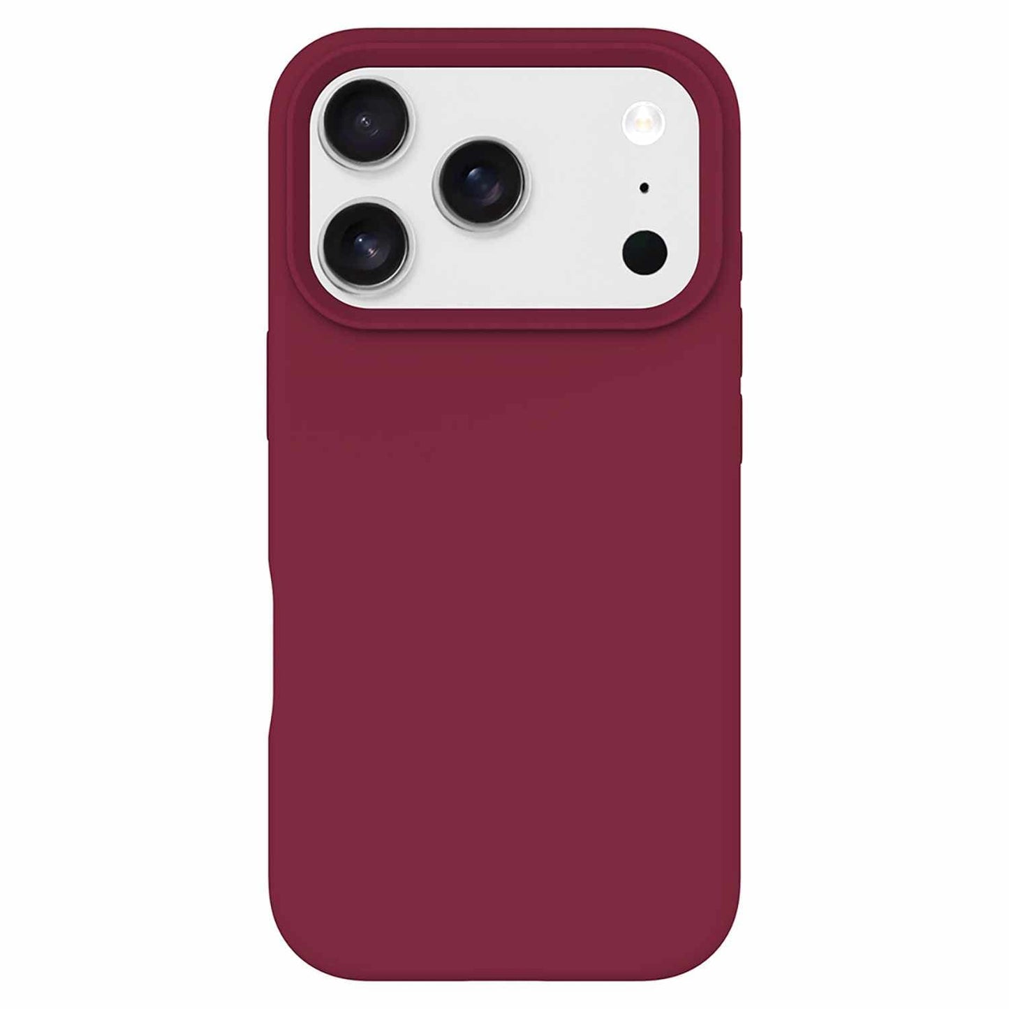 BESMG17PRM5 Silicone MagSafe Case iPhone 17 Pro Max Cranberry