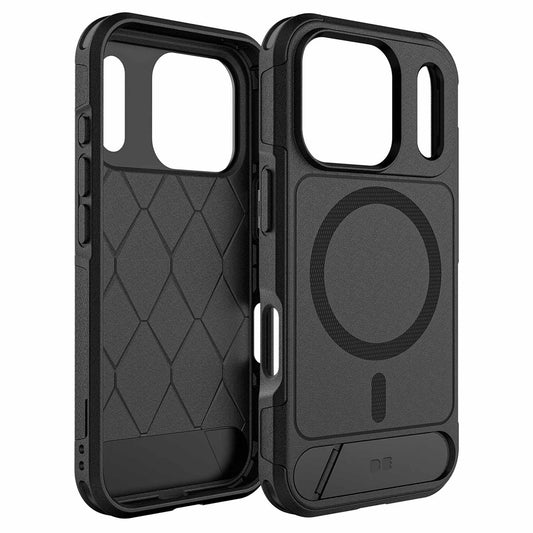 BEARLK175 Armour Ultra MagSafe w/Kickstand Case iPhone 17 Pro Black