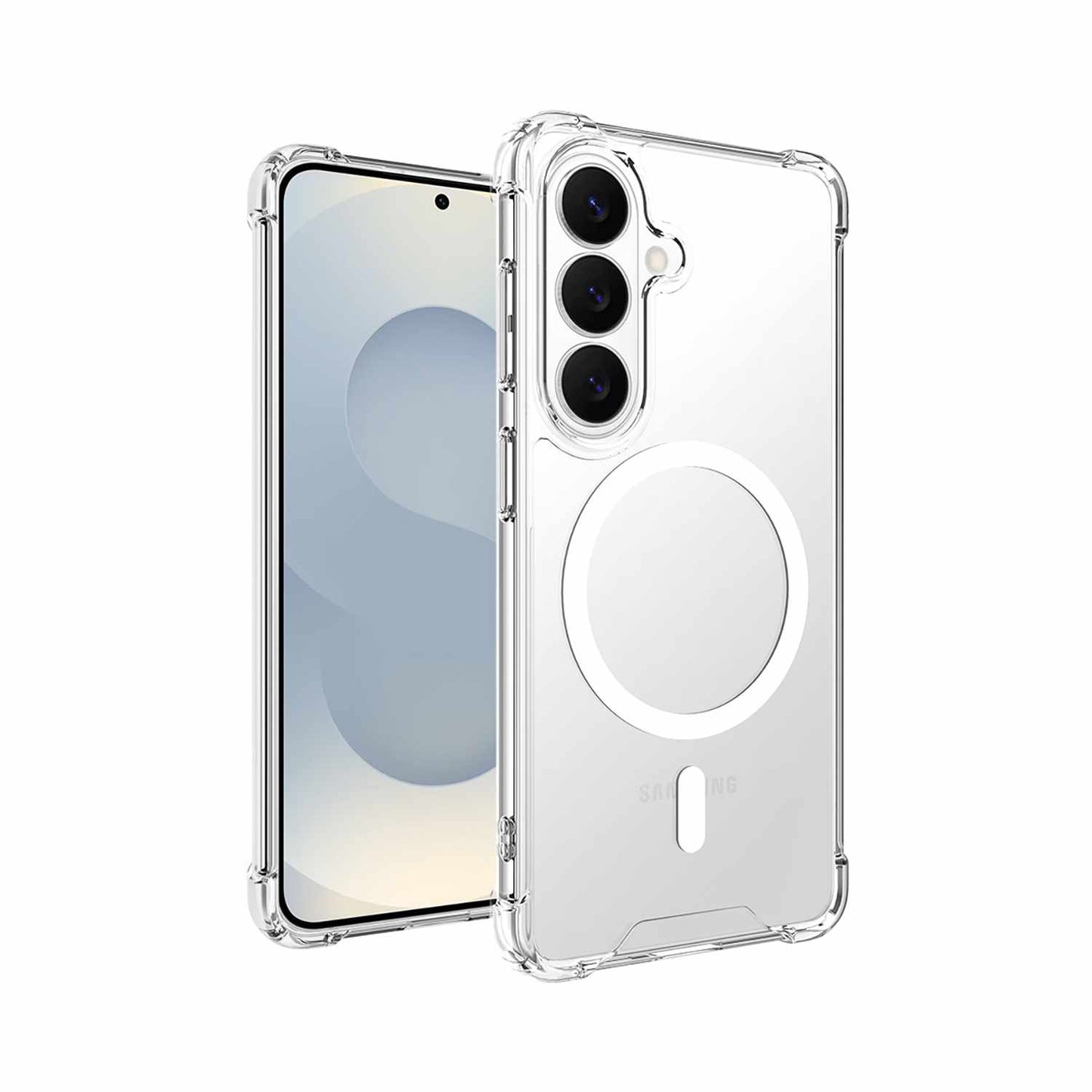 BEDZS261 Dropzone Rugged Case w/Magnets Galaxy S26 Clear